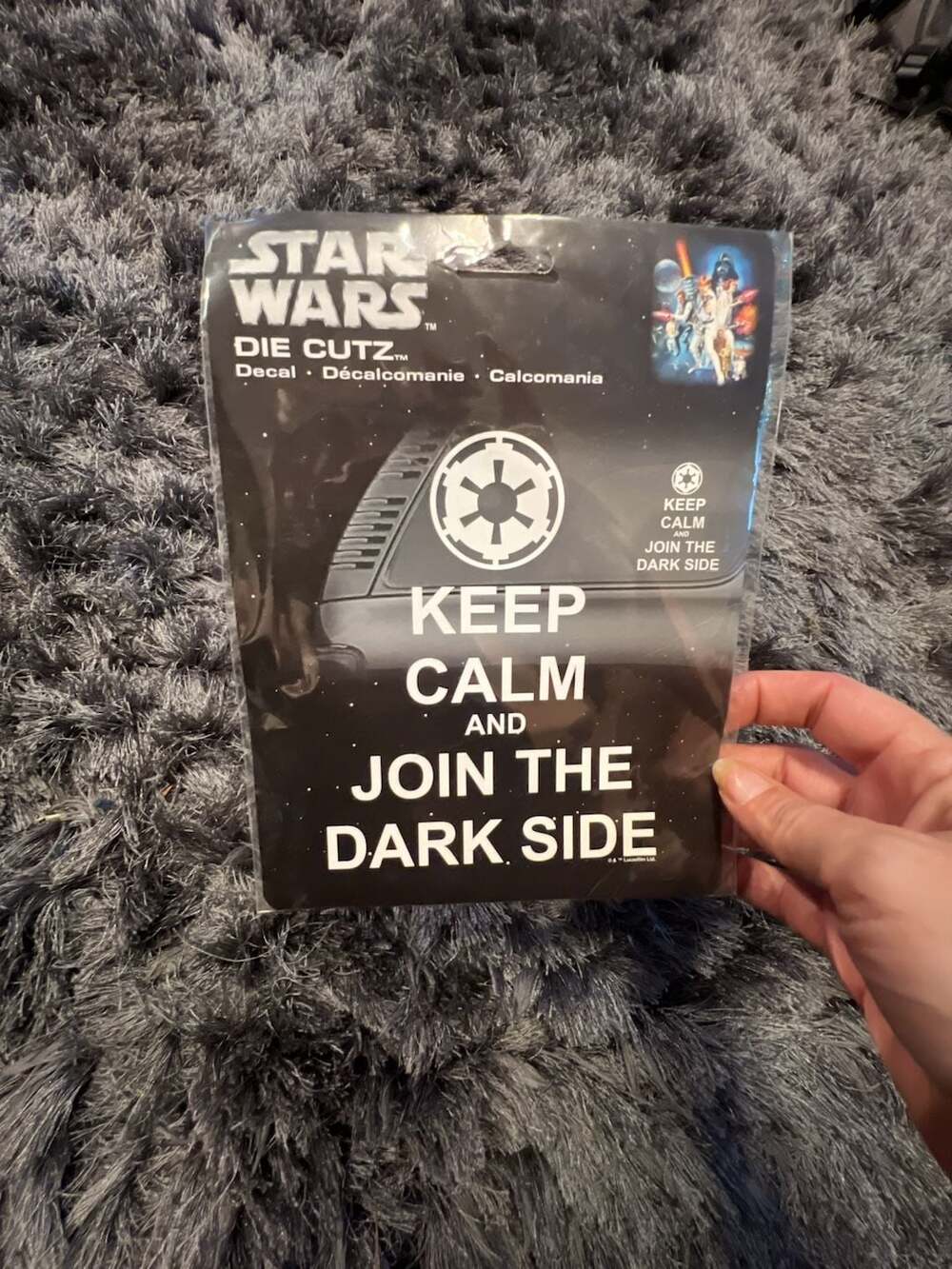 Chroma 40019 Star Wars Die Cutz Keep Calm and Join the Dark Side Decal